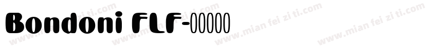 Bondoni FLF字体转换